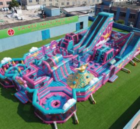 GF3-1099 Parco Gonfiabile a Tema Shimmer & Shine
