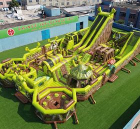 GF3-1100 Parco Gonfiabile a Tema Shrek