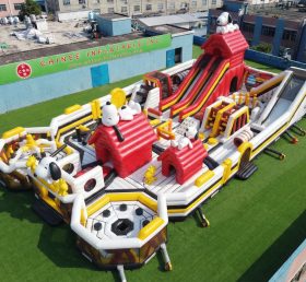 GF3-1101 Parco Gonfiabile a Tema Snoopy