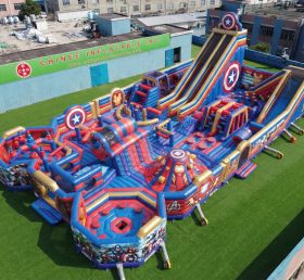 GF3-1111 Parco Gonfiabile a Tema Avengers