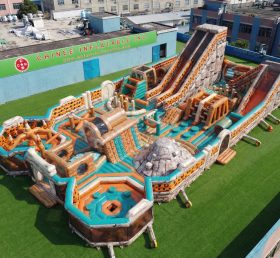 GF3-1112 Parco Gonfiabile a Tema I Flintstones