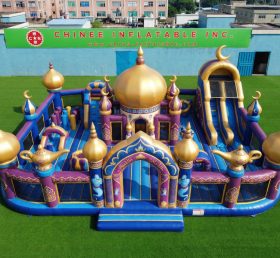 GF3-1182 Città Gonfiabile a Tema Aladdin