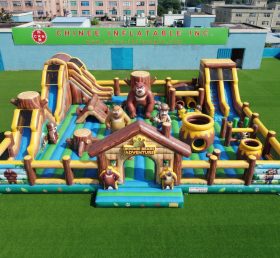 GF3-1191 Tema Boonie Bears Città Gonfiabile
