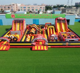 GF3-1195 Città dei divertimenti gonfiabile a tema Cars