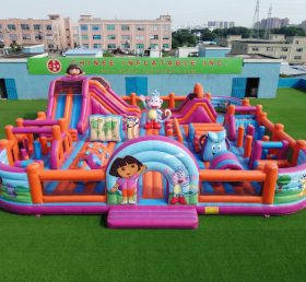 GF3-1205 Città Giochi Gonfiabile a Tema Dora