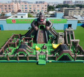 GF3-1218 Città del divertimento gonfiabile a tema King Kong