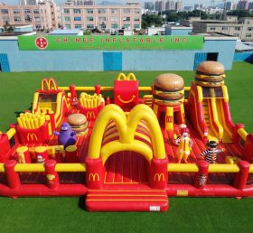 GF3-1232 Città Gonfiabile a Tema McDonald