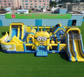 GF3-1236 Città Gonfiabile a Tema Minions