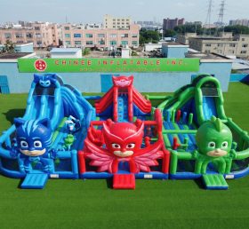 GF3-1253 Parco Gonfiabile a Tema PJ Masks