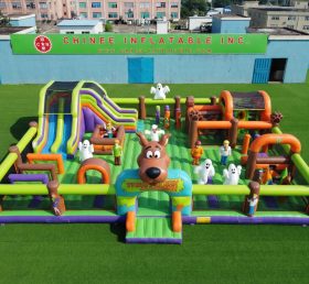 GF3-1262 Scooby-Doo Tema Città Gonfiabile