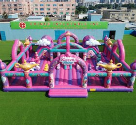 GF3-1265 Parco Giochi Gonfiabile a Tema Shimmer & Shine