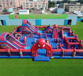 GF3-1269 Città del divertimento gonfiabile a tema Spider-Man