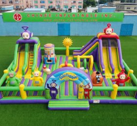 GF3-1284 Città Gonfiabile a Tema Teletubbies