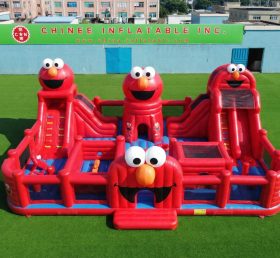 GF3-1288 Città del divertimento gonfiabile a tema Tickle Me Elmo
