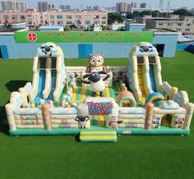GF3-1291 Tema Timmy Time Città Gonfiabile