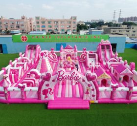 GF3-1303 Parco Gonfiabile a Tema Barbie
