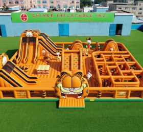 GF3-1338 Parco Gonfiabile a Tema Garfield