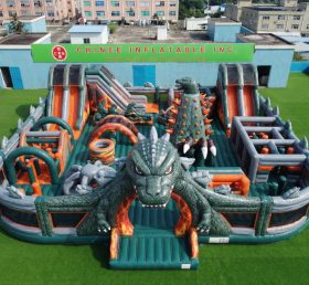 GF3-1342 Parco Gonfiabile a Tema Godzilla