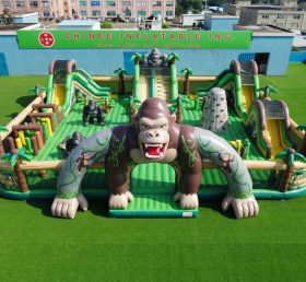 GF3-1350 Parco Gonfiabile a Tema King Kong