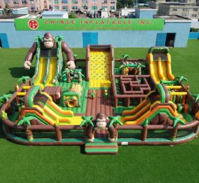 GF3-1352 Parco Gonfiabile a Tema King Kong