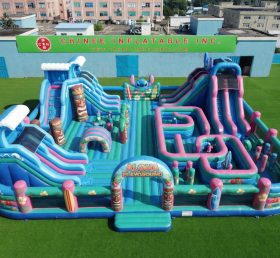 GF3-1356 Parco Gonfiabile a Tema Lilo & Stitch