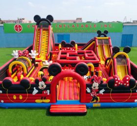 GF3-1362 Parco Gonfiabile a Tema Mickey & Minnie