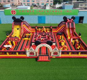 GF3-1363 Parco Gonfiabile a Tema Mickey & Minnie