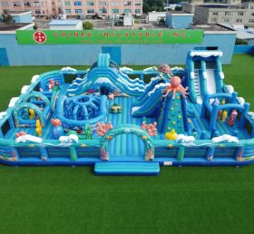 GF3-1375 Parco Gonfiabile a Tema Oceanico