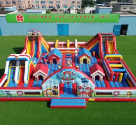 GF3-1377 Parco Gonfiabile a Tema Paw Patrol