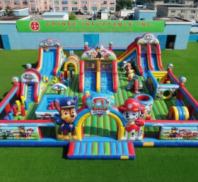 GF3-1378 Parco Gonfiabile a Tema Paw Patrol