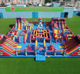 GF3-1379 Parco Gonfiabile a Tema Paw Patrol