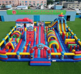 GF3-1380 Parco Gonfiabile a Tema Paw Patrol