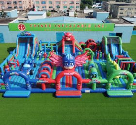GF3-1386 Parco Gonfiabile a Tema PJ Masks