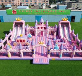 GF3-1387 Parco Gonfiabile a Tema Feste delle Principesse