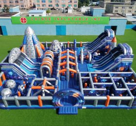 GF3-1396 Parco Gonfiabile a Tema Spaziale