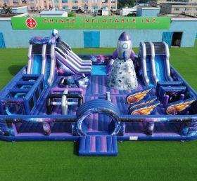 GF3-1397 Parco Gonfiabile a Tema Spaziale