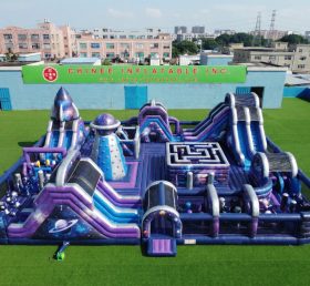 GF3-1398 Parco Gonfiabile a Tema Spaziale