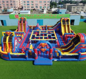 GF3-1405 Parco Gonfiabile a Tema Superman