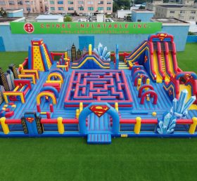 GF3-1406 Parco Gonfiabile a Tema Superman