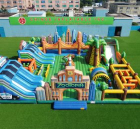GF3-1422 Parco Gonfiabile a Tema Zootropolis