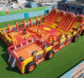GF3-645 Tema Mostro Fiamma Parco Gonfiabile Gigante