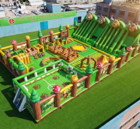 GF3-648 Parco Gonfiabile Gigante a Tema Boonie Bears