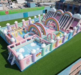GF3-649 Tema Care Bears Parco Gonfiabile Gigante