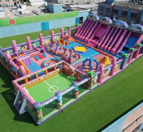 GF3-658 Parco Gonfiabile Gigante a Tema Dora