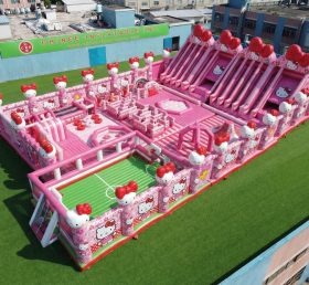 GF3-663 Parco Gigante Gonfiabile a Tema Hello Kitty