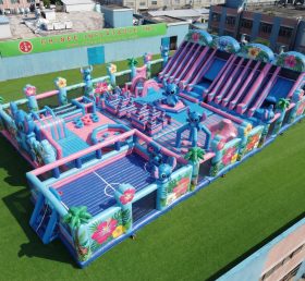 GF3-666 Parco Gonfiabile Gigante a Tema Lilo & Stitch