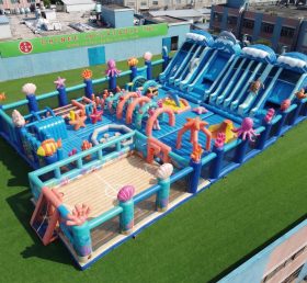 GF3-674 Parco Gonfiabile Gigante a Tema Oceanico