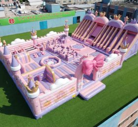 GF3-679 Parco Gonfiabile Gigante a Tema Feste delle Principesse