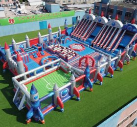 GF3-680 Parco Gonfiabile Gigante a Tema Razzo