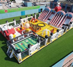 GF3-683 Parco Gonfiabile Gigante a Tema Snoopy
